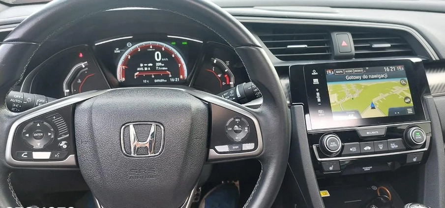 Honda Civic cena 77900 przebieg: 45000, rok produkcji 2018 z Lublin małe 379